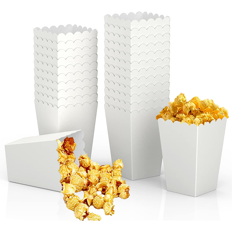 Food Snacks For Party - 12 stuks papier snoep kartonnen popcorn