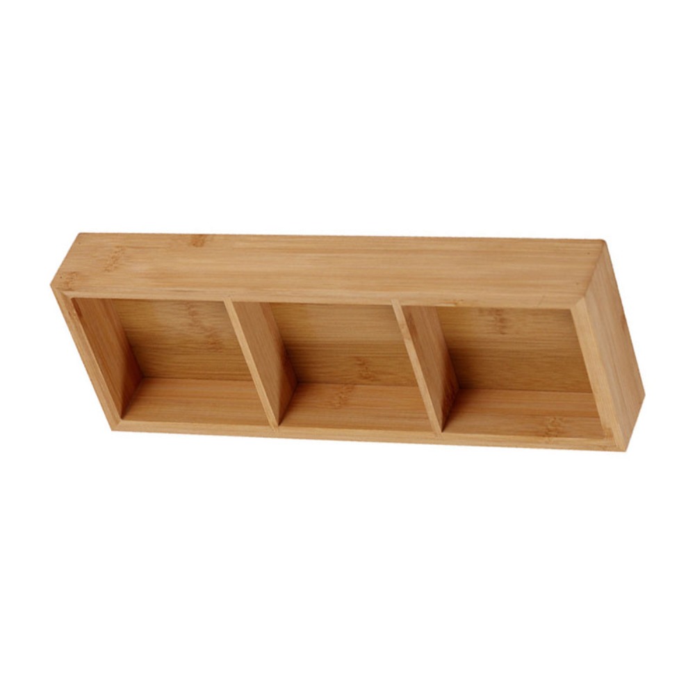 Food Snacks Options - Bamboe serveerschaal, onafhankelijke, afzonderlijke, braamvrije voedselplank