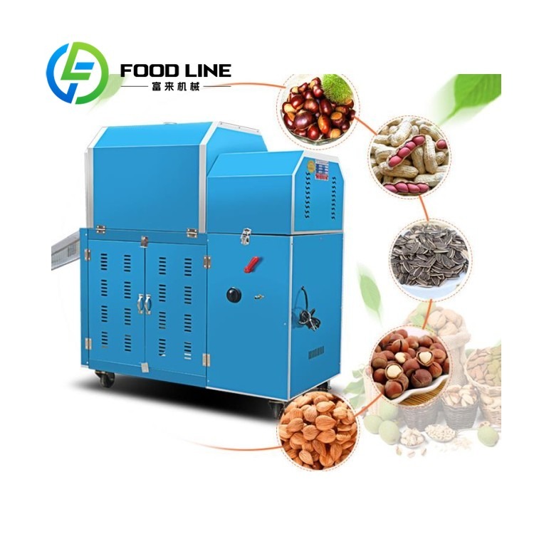 Roasted Nut Mix - Kruidenmeng- en notenroostermachine met synchrone roerfunctie