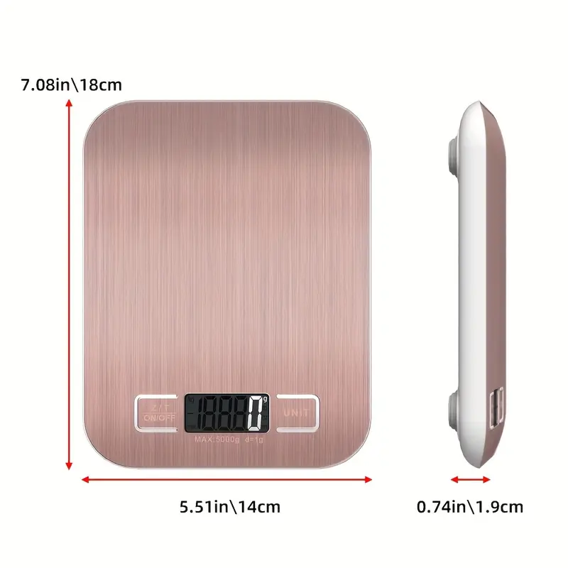 10kg/1g 5kg/1g Roze keukenweeg - Food Xxl recensie en prijs