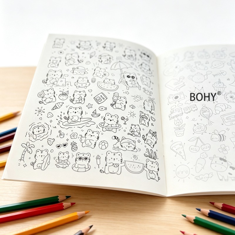 Een decompressie- en kleurboek - Food Y Snacks Coloring Book recensie en prijs