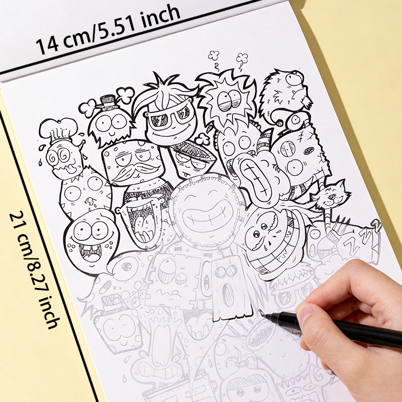 Een handgetekend kleurboek voo - Food Y Snacks Coloring Book recensie en prijs