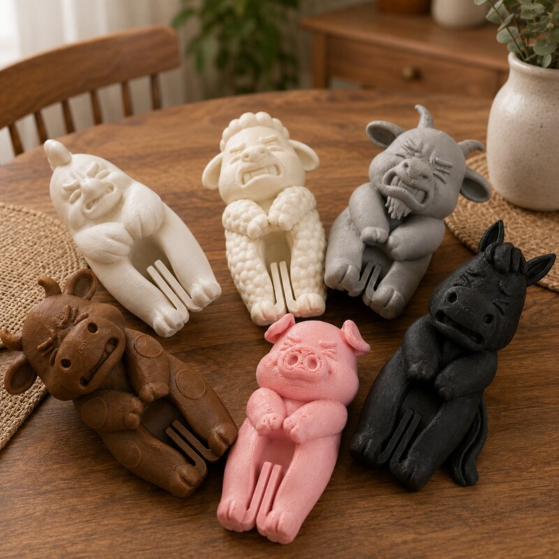 3D-geprinte boze dieren snackz - Food Snacks For Party recensie en prijs
